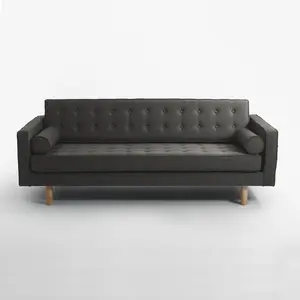 3-seater sofa in solid wood CUSTOM FORM Topic image-1
