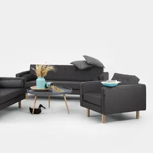 3-seater solid wood sofa CUSTOM FORM Topic image-1