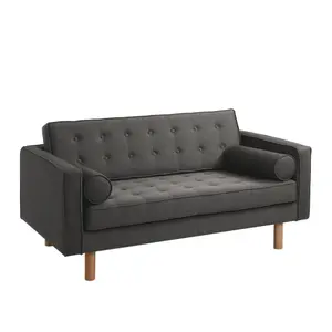 2-seater sofa in solid wood CUSTOM FORM Topic image-0