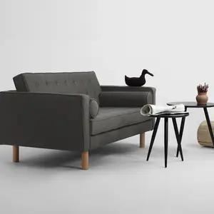 2-seater sofa in solid wood CUSTOM FORM Topic image-6