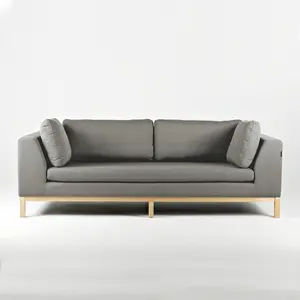 3-seater sofa CUSTOM FORM Ambient Wood image-2
