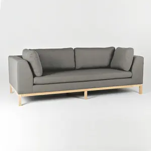 3-seater sofa CUSTOM FORM Ambient Wood image-3