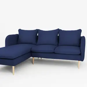 Solid wood sofa CUSTOM FORM Posh L image-5