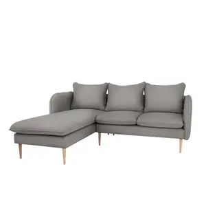 Solid wood sofa CUSTOM FORM Posh L image-0