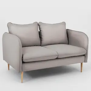 2-seater solid wood sofa CUSTOM FORM Posh image-1
