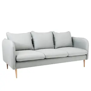 3-seater solid wood sofa CUSTOM FORM Posh image-0