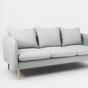 3-seater solid wood sofa CUSTOM FORM Posh image-3