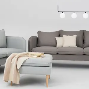 3-seater solid wood sofa CUSTOM FORM Posh image-2