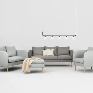 3-seater solid wood sofa CUSTOM FORM Posh image-3