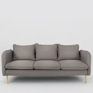 3-seater solid wood sofa CUSTOM FORM Posh image-5