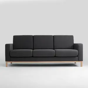 3-seater sofa bed CUSTOM FORM Scandic image-1