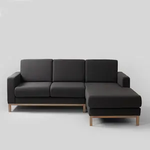 Right corner 2-seater sofa CUSTOM FORM Scandic image-6