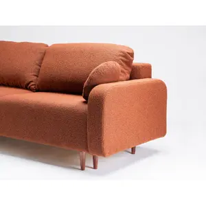 3-seater sofa bed CUSTOM FORM Trango image-1