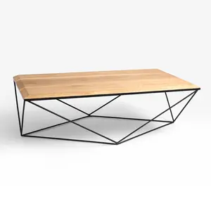 Solid wood coffee table CUSTOM FORM Daryl image-1