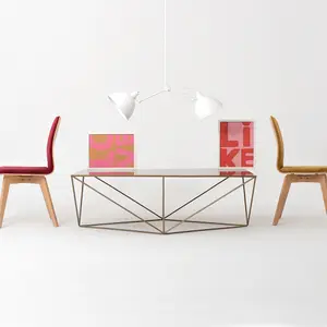 Metal coffee table CUSTOM FORM Daryl image-2