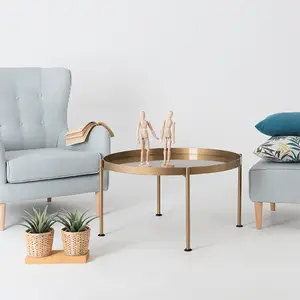 Metal coffee table CUSTOM FORM Hanna image-4