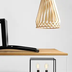 Coffee table CUSTOM FORM Tensio Wood image-2