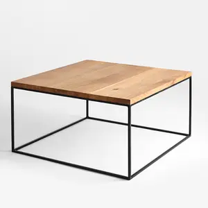 Coffee table CUSTOM FORM Tensio Wood image-1