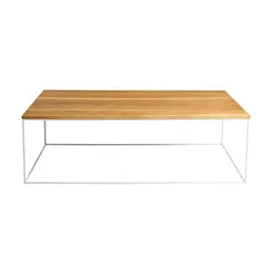 Coffee table CUSTOM FORM Tensio Solid Wood 140 cm image-0