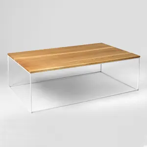 Coffee table CUSTOM FORM Tensio Solid Wood 140 cm image-2