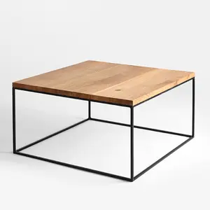 Coffee table CUSTOM FORM Tensio Wood 80 image-1