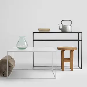 Coffee table CUSTOM FORM Tensio Metal 80 image-4