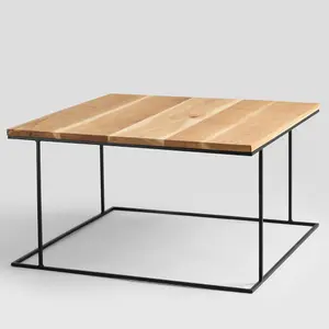 Coffee table CUSTOM FORM Walt Solid Wood 80 cm image-1