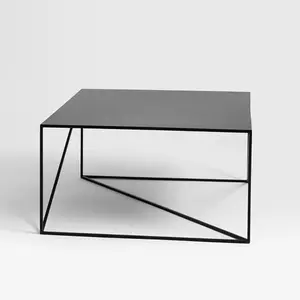 Metal coffee table CUSTOM FORM Memo 100 cm image-2