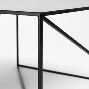 Metal coffee table CUSTOM FORM Memo 100 cm image-3
