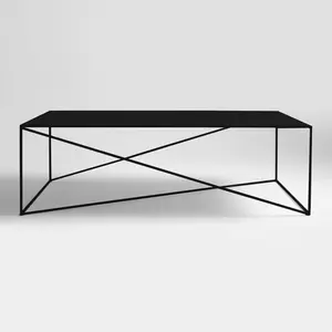 Metal coffee table CUSTOM FORM Memo 140 cm image-1
