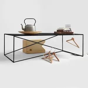 Metal coffee table CUSTOM FORM Memo 140 cm image-2