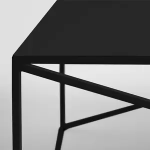 Metal coffee table CUSTOM FORM Memo 140 cm image-5