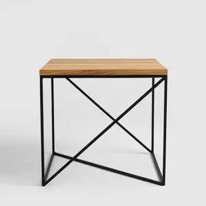 Solid wood coffee table CUSTOM FORM Memo 50 cm image-3