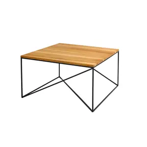 Solid wood coffee table CUSTOM FORM Memo 80 cm image-0
