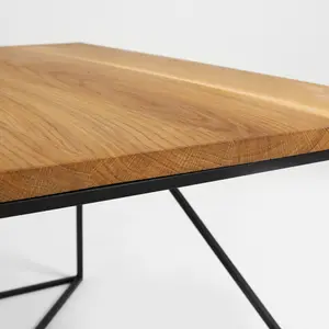 Solid wood coffee table CUSTOM FORM Memo 80 cm image-4