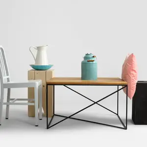 Solid wood coffee table CUSTOM FORM Memo 80 cm image-5