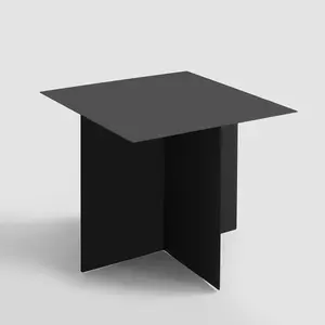 Square metal coffee table CUSTOM FORM OLI 50 cm image-1