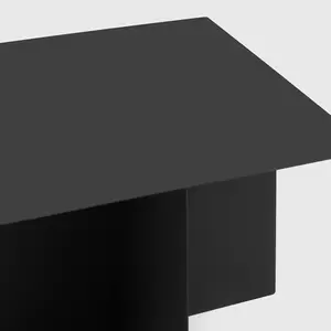 Square metal coffee table CUSTOM FORM OLI 50 cm image-3