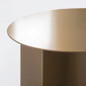 Metal coffee table CUSTOM FORM OLI 50 cm image-1