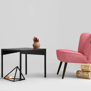 Metal coffee table CUSTOM FORM Obroos 50 cm image-1