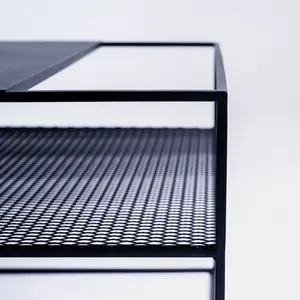 Metal coffee table CUSTOM FORM Matrix 100 cm image-1