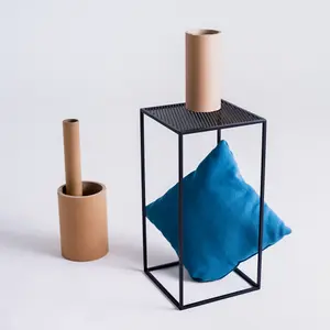 Metal coffee table CUSTOM FORM Matrix 30 cm image-4