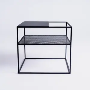 Metal coffee table CUSTOM FORM Matrix 50 cm image-1