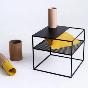 Metal coffee table CUSTOM FORM Matrix 50 cm image-2