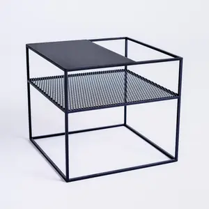 Metal coffee table CUSTOM FORM Matrix 50 cm image-4