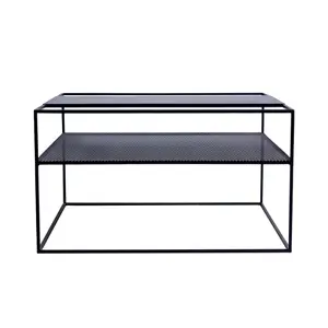 Metal coffee table CUSTOM FORM Matrix 80 cm image-0