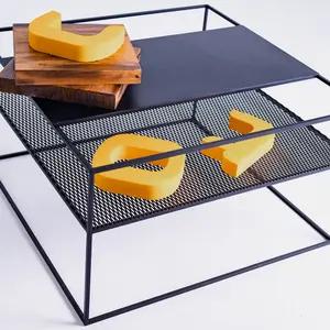 Metal coffee table CUSTOM FORM Matrix 80 cm image-2