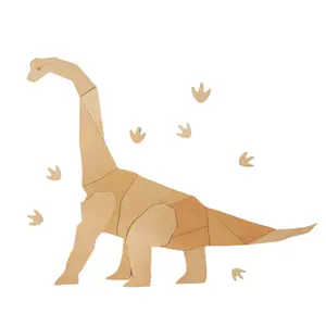 Wall decoration Cut It Now Dinosaur Diplodocus image-0
