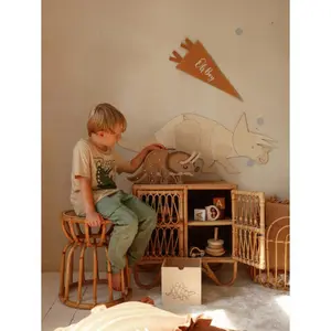 Wall decoration Cut It Now Dinosaur Triceratops image-2