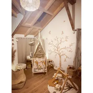 Vægdekoration Cut It Now Wall Decor Tree With Birds image-1